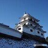 雪の白石城