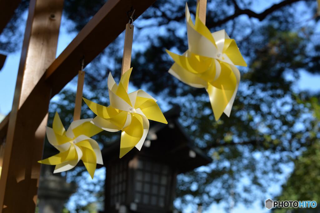 竹駒神社の風車
