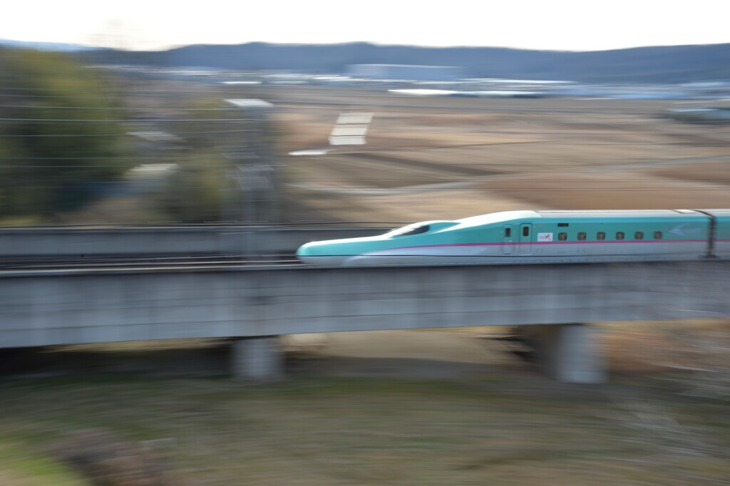 スローシャッターで