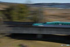 晴天の東北新幹線