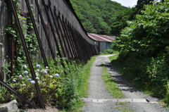 峠駅のシェルター