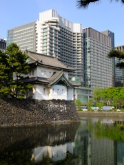 東京丸の内界隈高層ビルの風景４