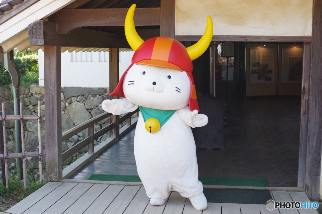 ひこにゃん in 彦根城