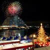 クリスマスを彩る花火