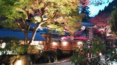 鞍馬寺あたり？