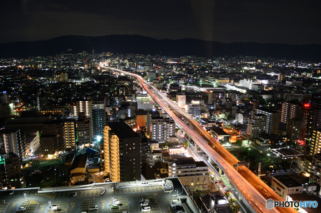 阪神高速　奈良方面