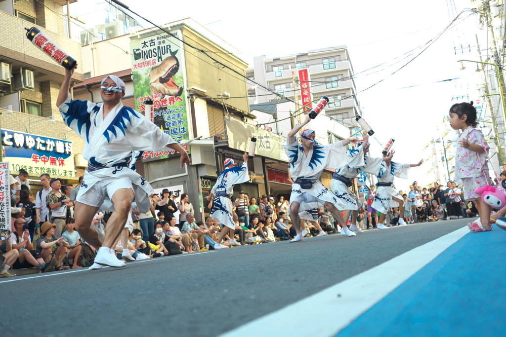 初めての阿波踊り