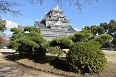 岡山城