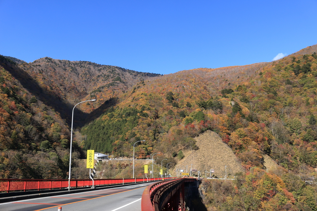 山岳の紅葉1