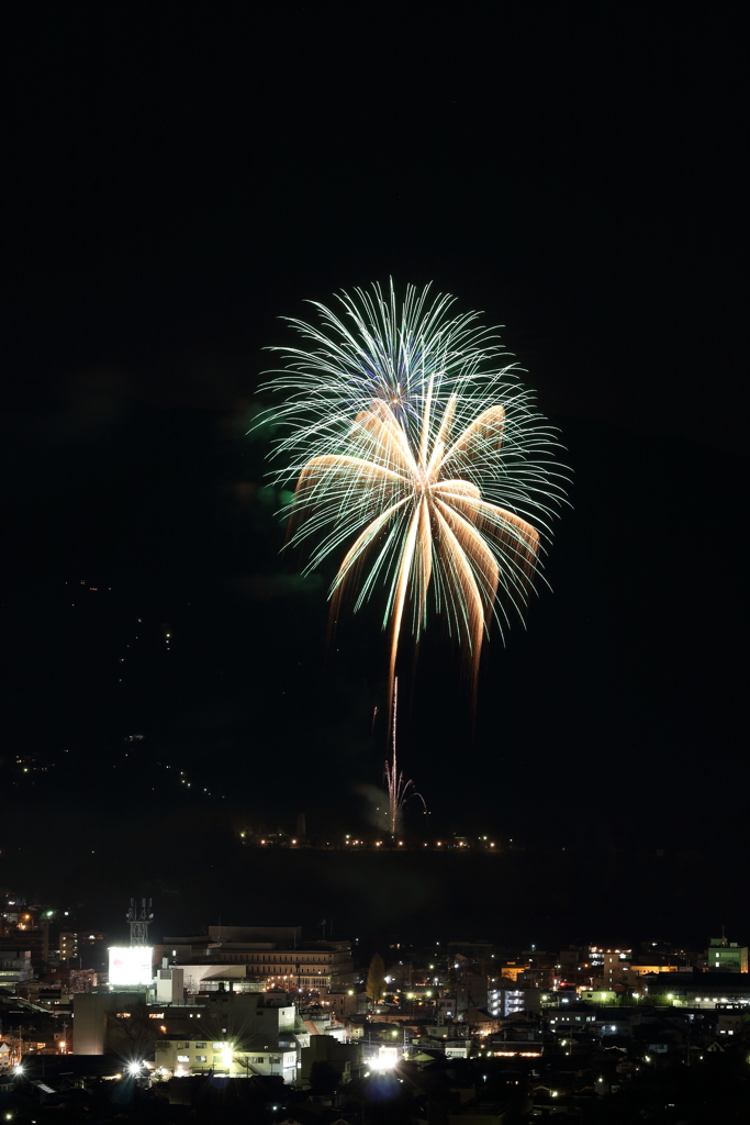 2016年・秩父夜祭の花火4