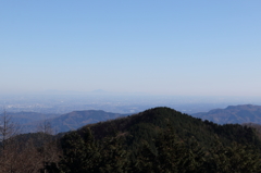 城峯山頂にて2