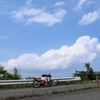 抜ける空と入道雲