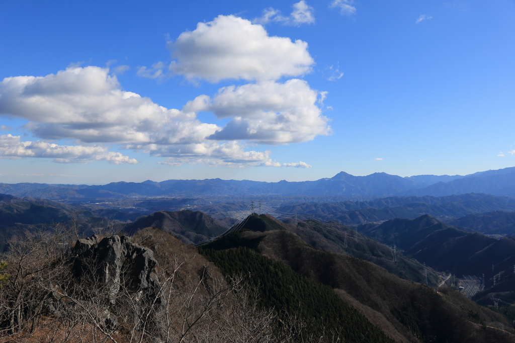 白石山山頂にて3