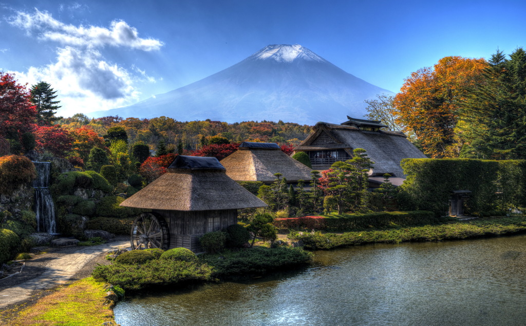 忍野八海-HDR