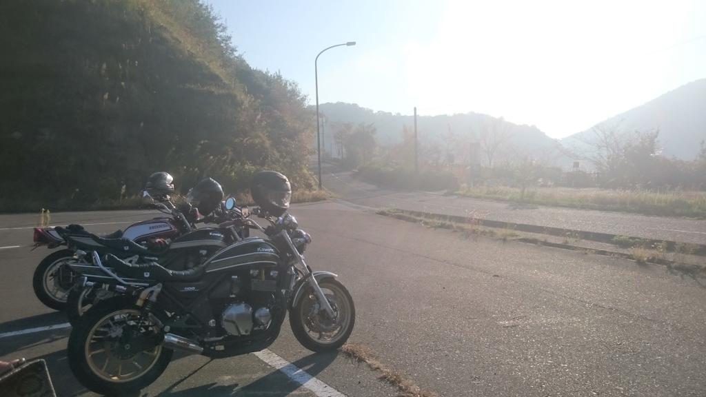 早朝プチツーリング 三川ダム