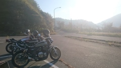 早朝プチツーリング 三川ダム