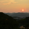 尾道 浄土寺からの夕日
