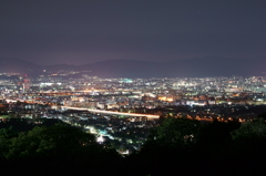 大岩山からの夜景