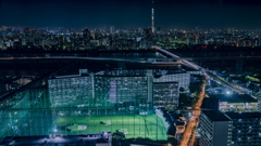 船堀タワーよりの夜景