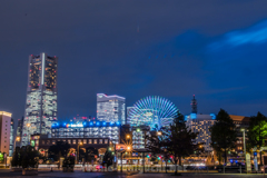 山下公園からのみなとみらい夜景