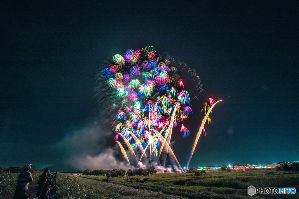 花火大会。2