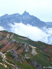 燕山荘から