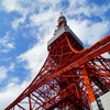 昼の東京タワー