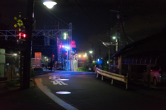 出発を待つ機関車