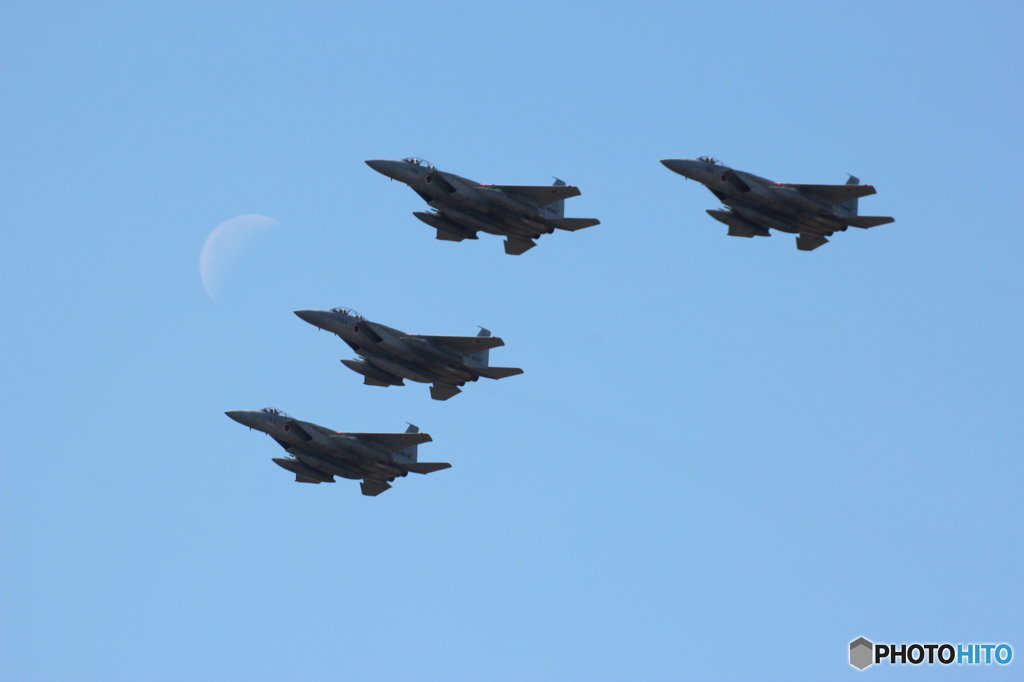 F15による慰霊飛行