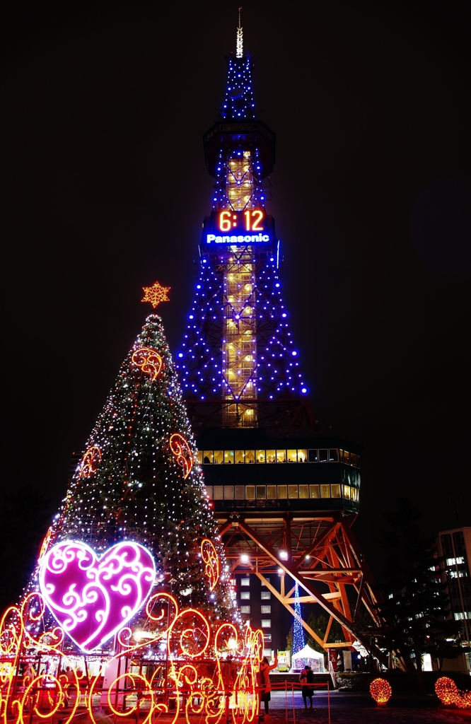 テレビ塔もお洒落して