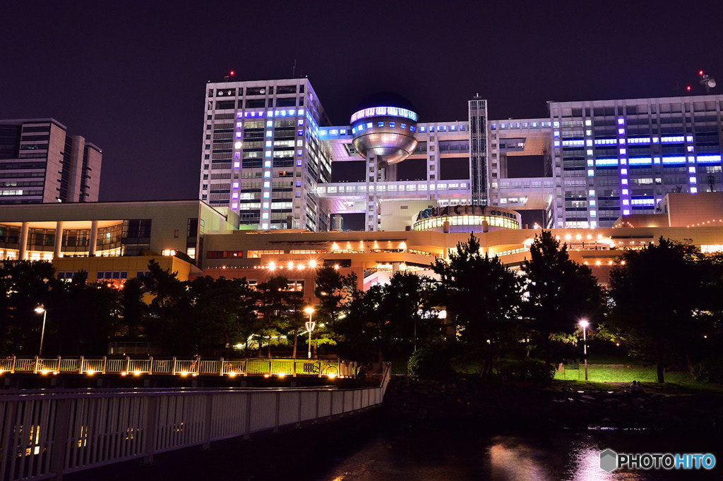 お台場の夜