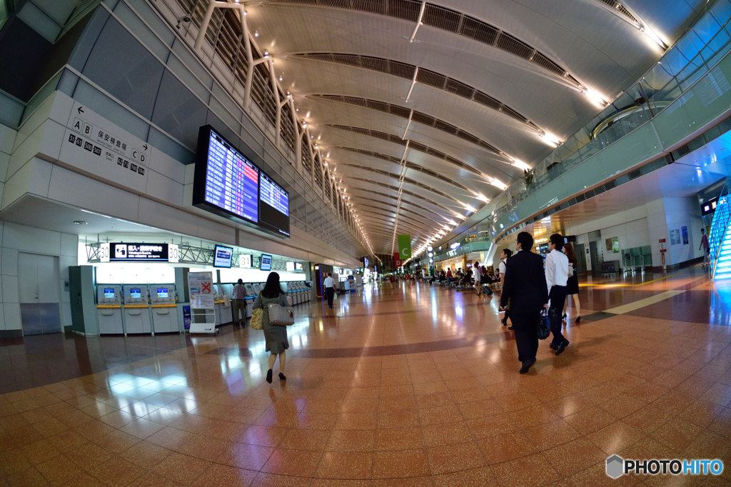 羽田空港～ロビー