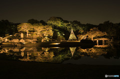 紅葉の六義園