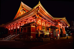夜の浅草