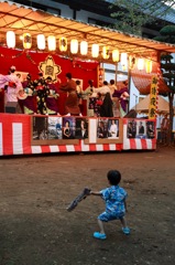 祭りの夜に