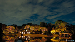 六義園-紅葉と大名庭園ライトアップ2018-1