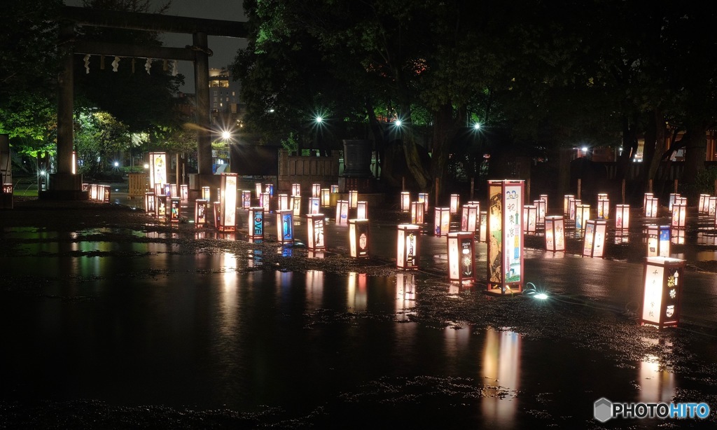 浅草灯篭会祭りー２０２０祝東京ー