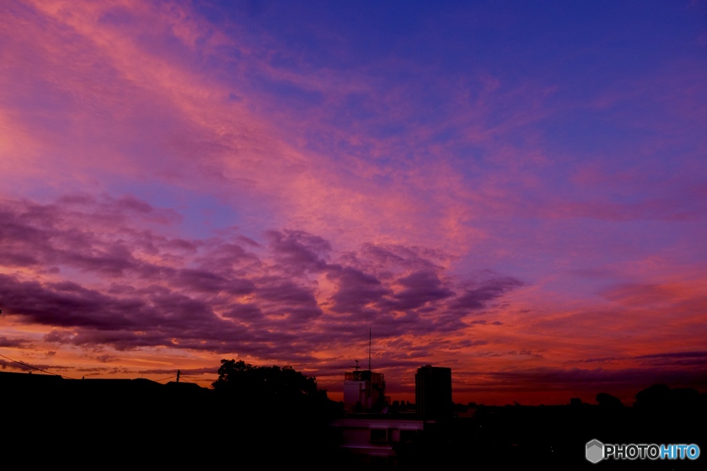 Sunset clouds