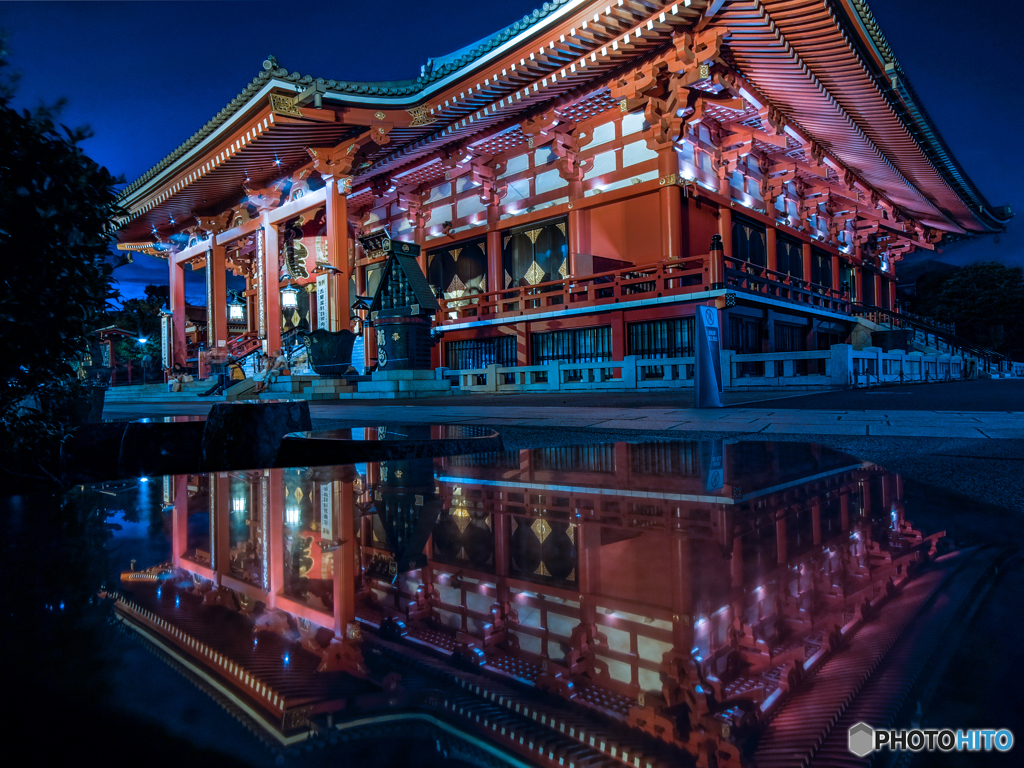 浅草寺reflection