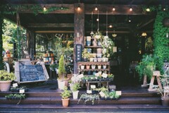 植物園のスーベニアショップ