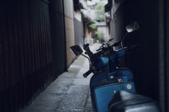 京都の町屋の景色