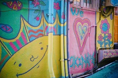 Pop art on the wall