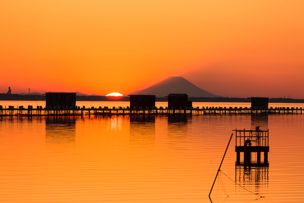 first sunset…