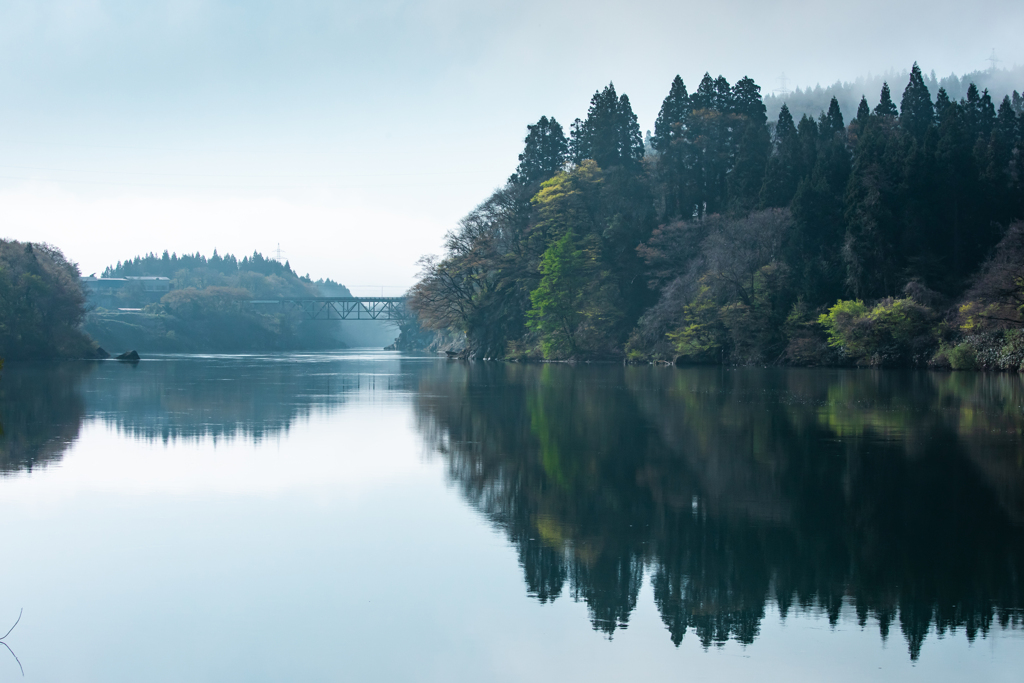 河の風景