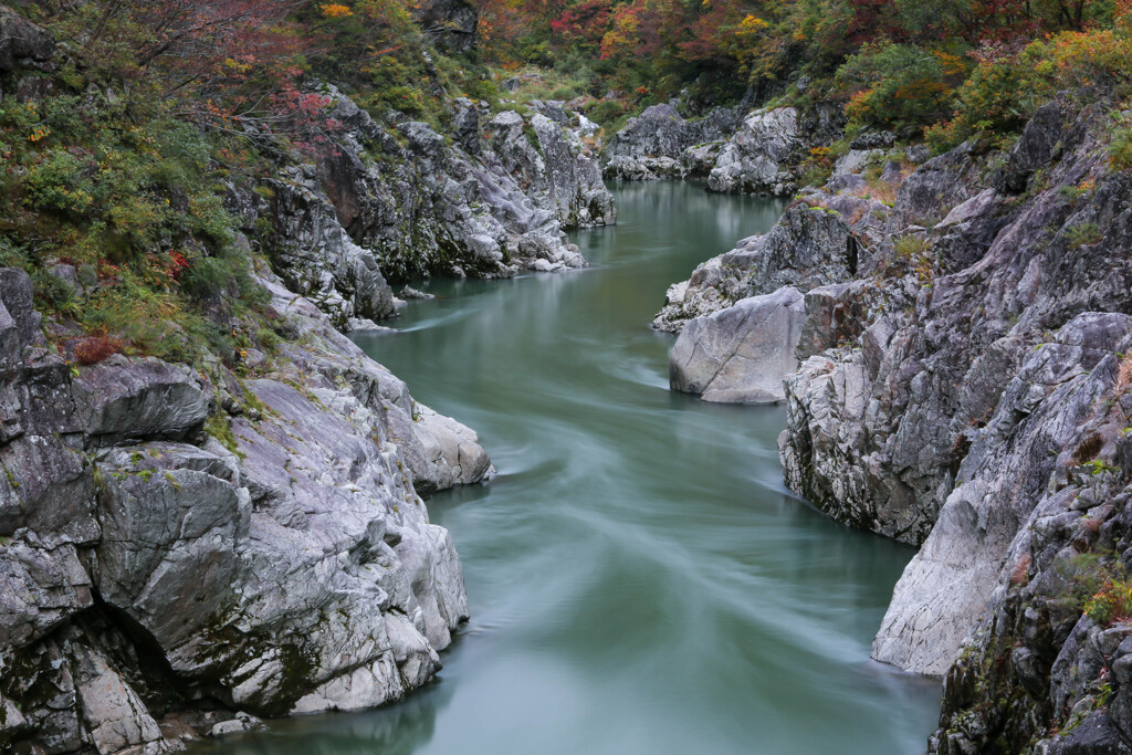 岩が綺麗だった