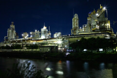 旭カーボンの夜景