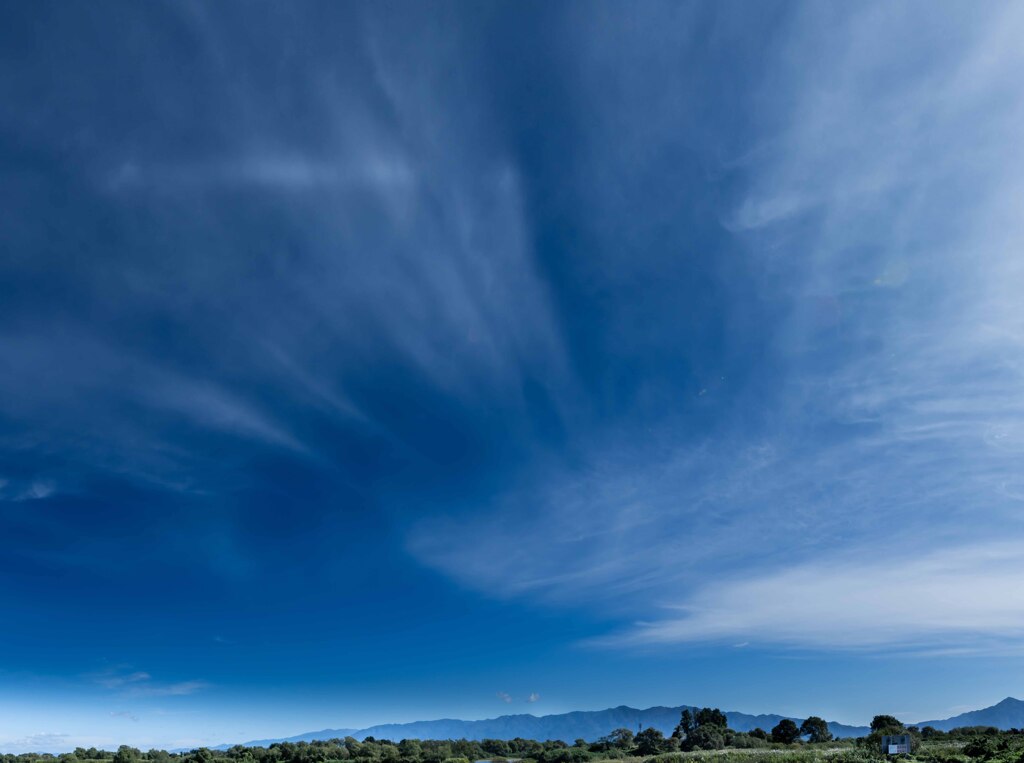 今日の空