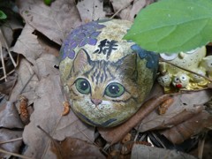 猫神社の守り猫？