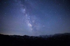 樽口峠の天の川