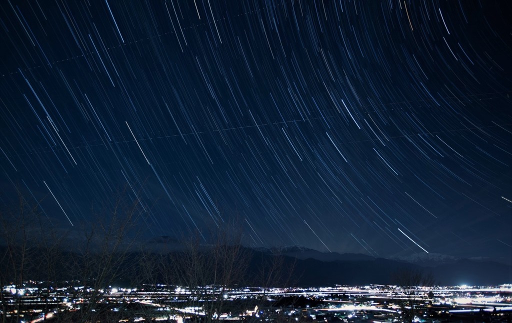 池田町の星空